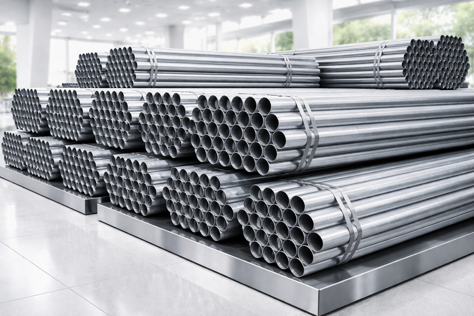 ERW Steel Galvanized Pipes